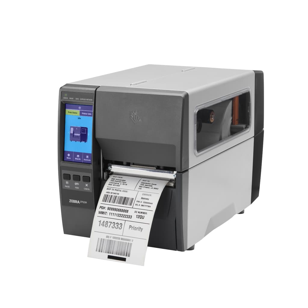 Zebra ZT231 Mid-Range Industrial Barcode Printer