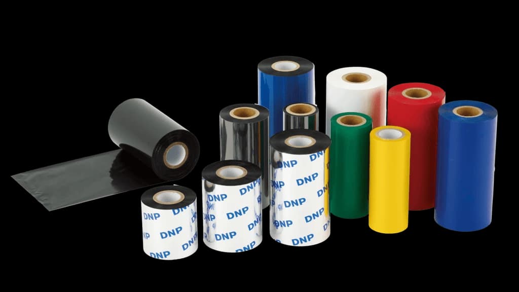 DNP M295C Silver Wax-Resin Thermal Transfer Ribbon