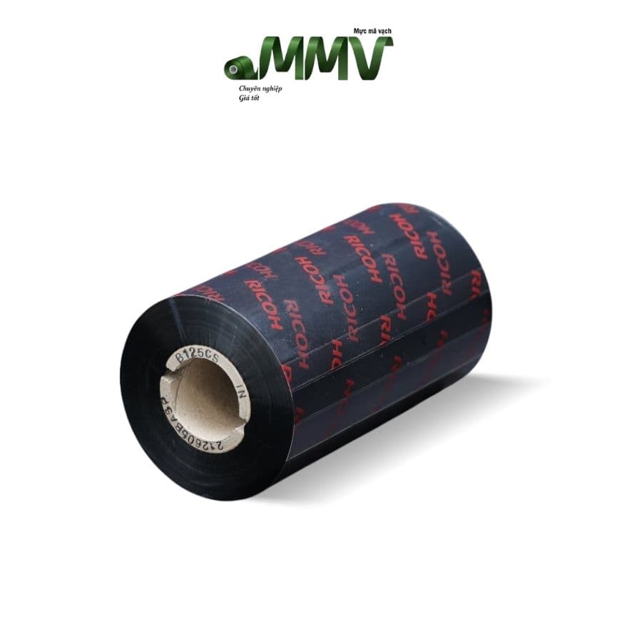 Ricoh B125CS Resin Barcode Ribbon
