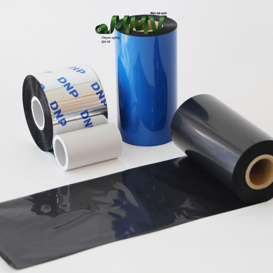 DNP TR3021 Red Wax Ribbon – High-Visibility Thermal Transfer Printing for Flat Head Printers