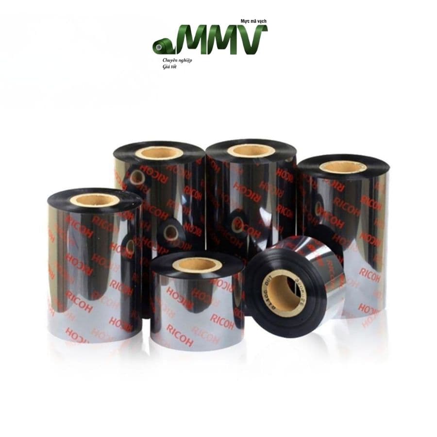 Ricoh B115W Wax Thermal Ribbon – Cost-Effective, High-Quality Barcode Printing Solution