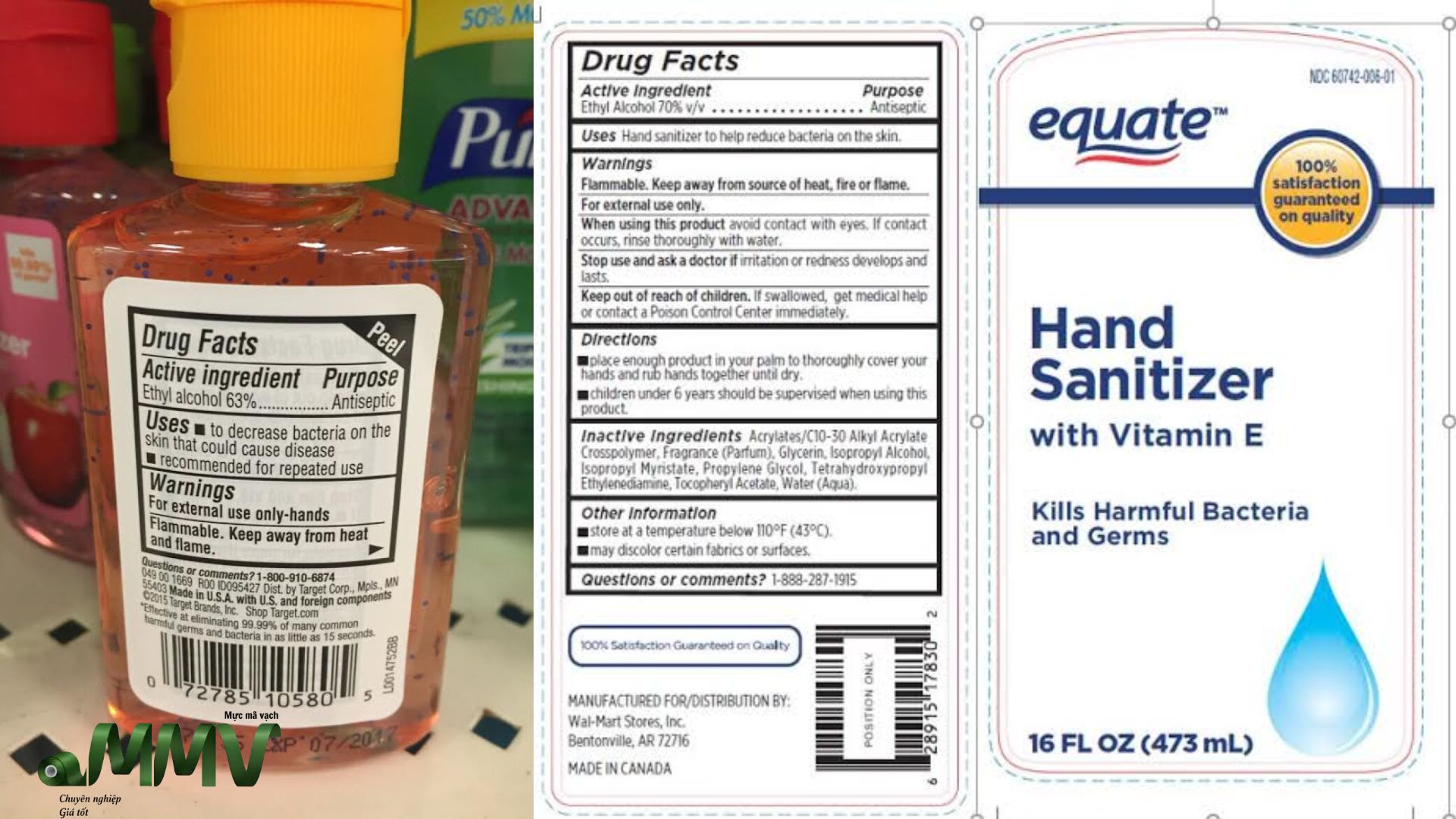 Types of Labels Used in Personal Care Products