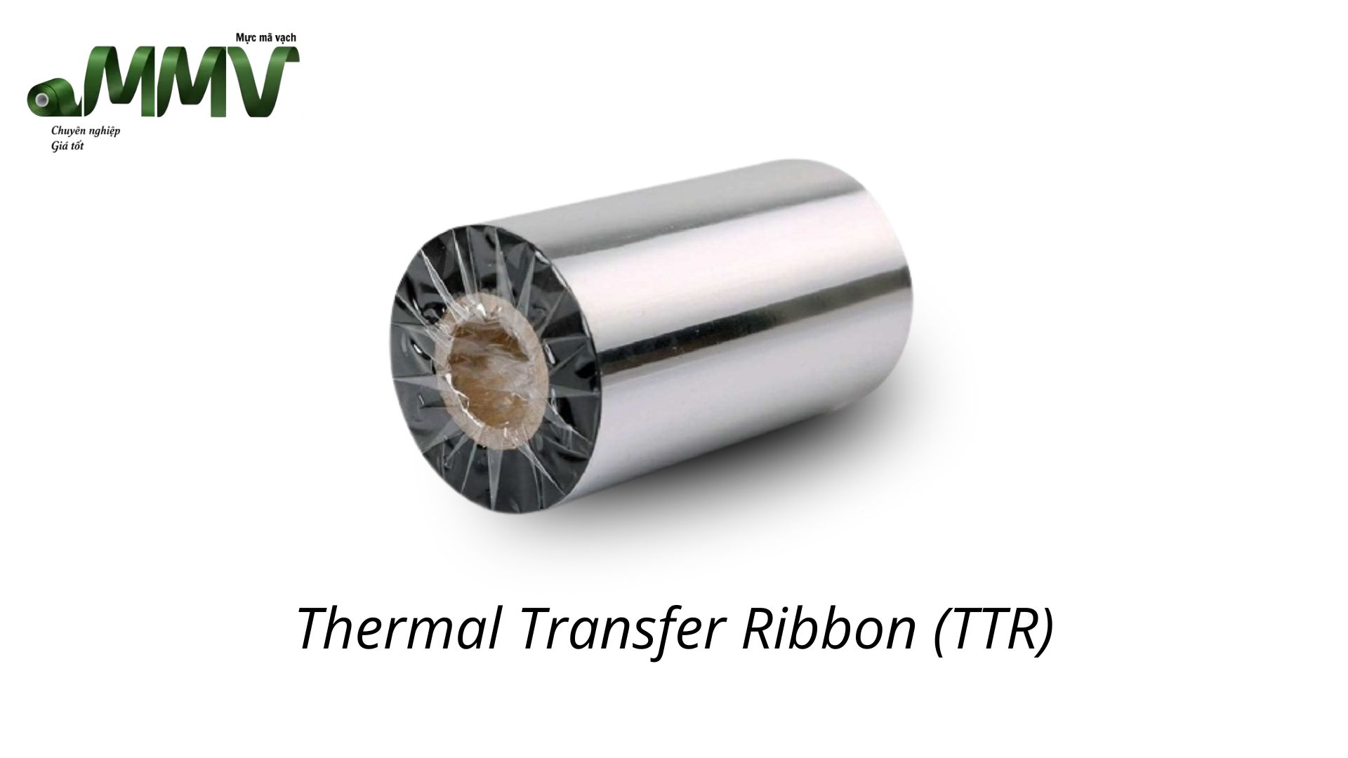 A Thermal Transfer Ribbon (TTR) is a thin polyester film roll coated with heat-sensitive ink formulations. 
