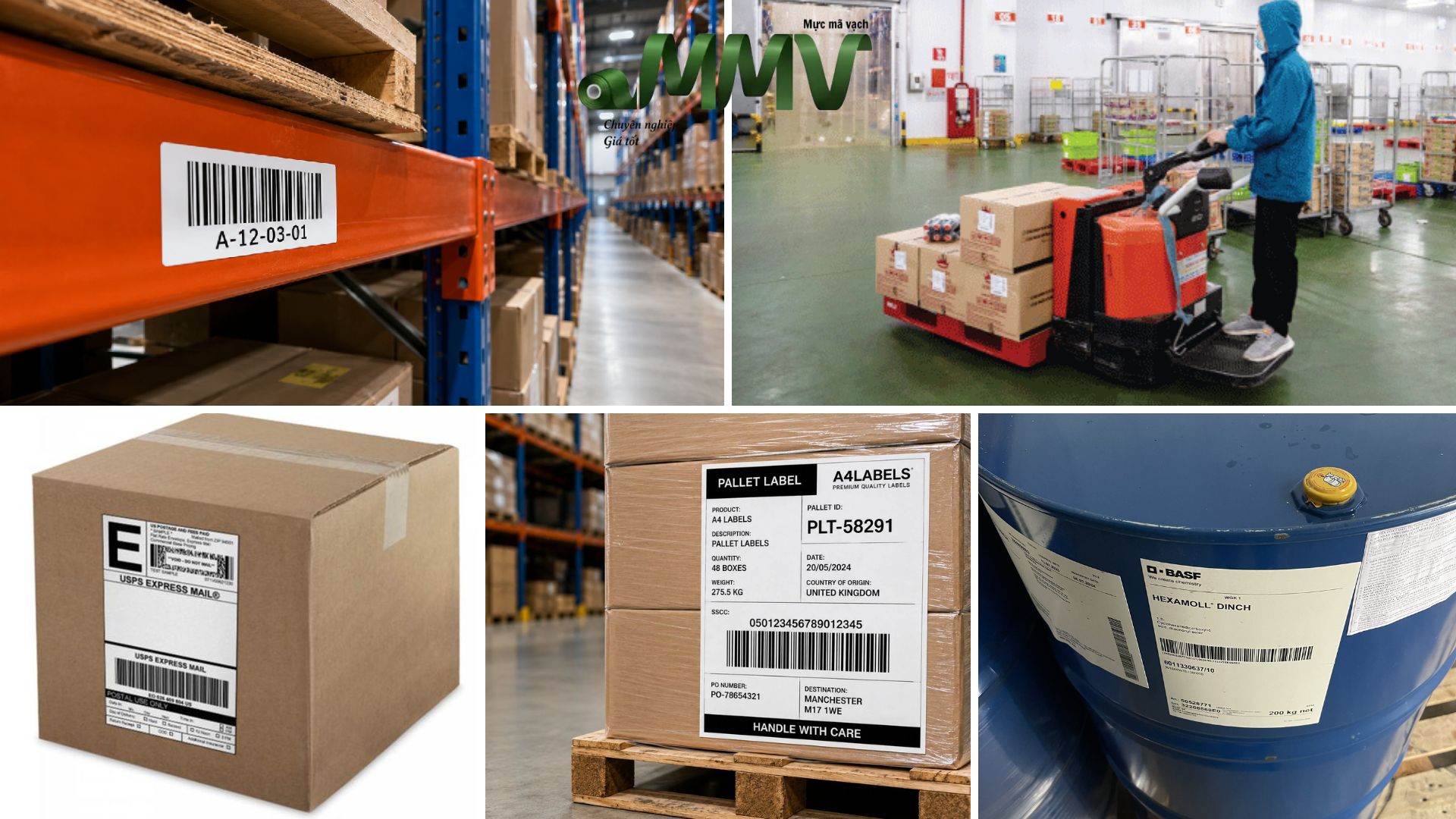 Common applications of TTR in Warehousing & Logistics industry